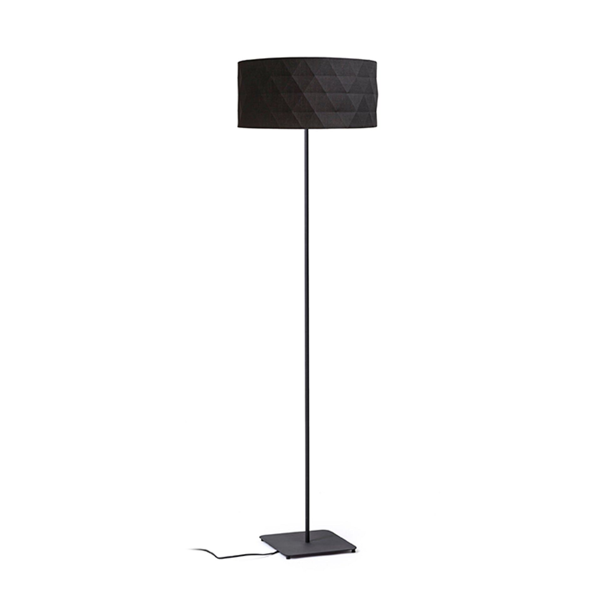RENDL shades, shade bases, pendent sets CORTINA floor base black  230V LED E27 15W R12930 3