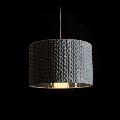 RENDL pendant lamp AINO 40 pendant grey chrome 230V LED E27 15W R13275 2