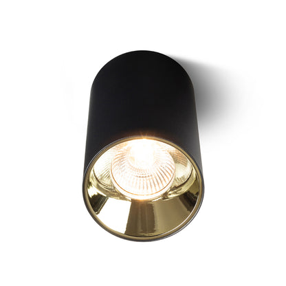 RENDL surface mounted lamp CANTO ceiling light without inner shade black  230V LED GU10 8W R13472 5
