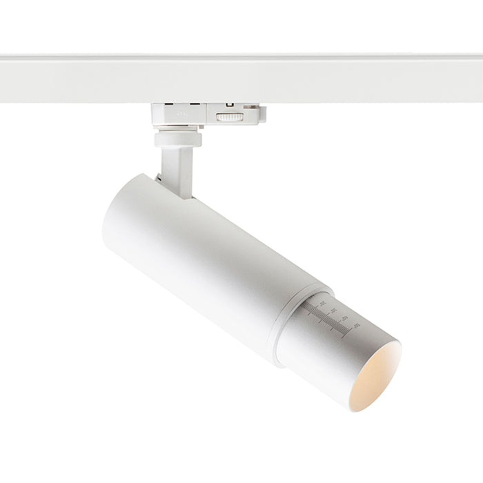 RENDL 3-circuit track system ZUMA DIMM for 3-circuit tracks white  230V LED 20W 10 50°  3000K R13529 1