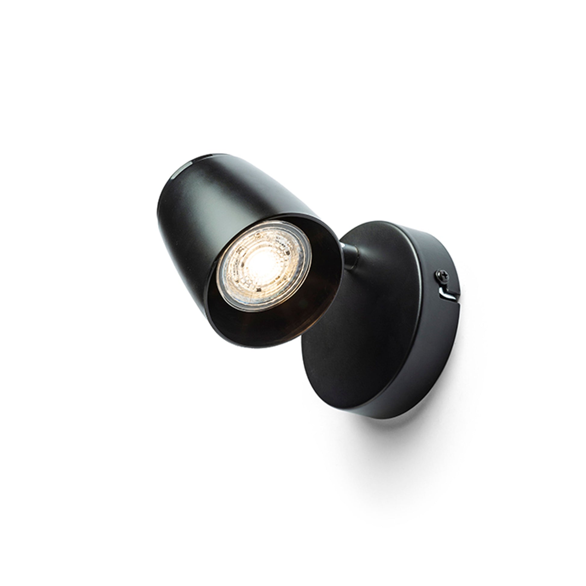 RENDL spotlight JOLI I wall black 230V LED GU10 10W R13556 2