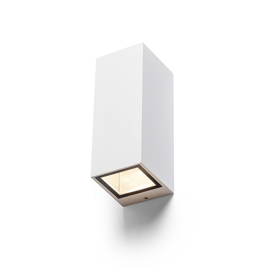 RENDL outdoor lamp DESMOND II wall white  230V LED GU10 2x8W IP44 R13609 1