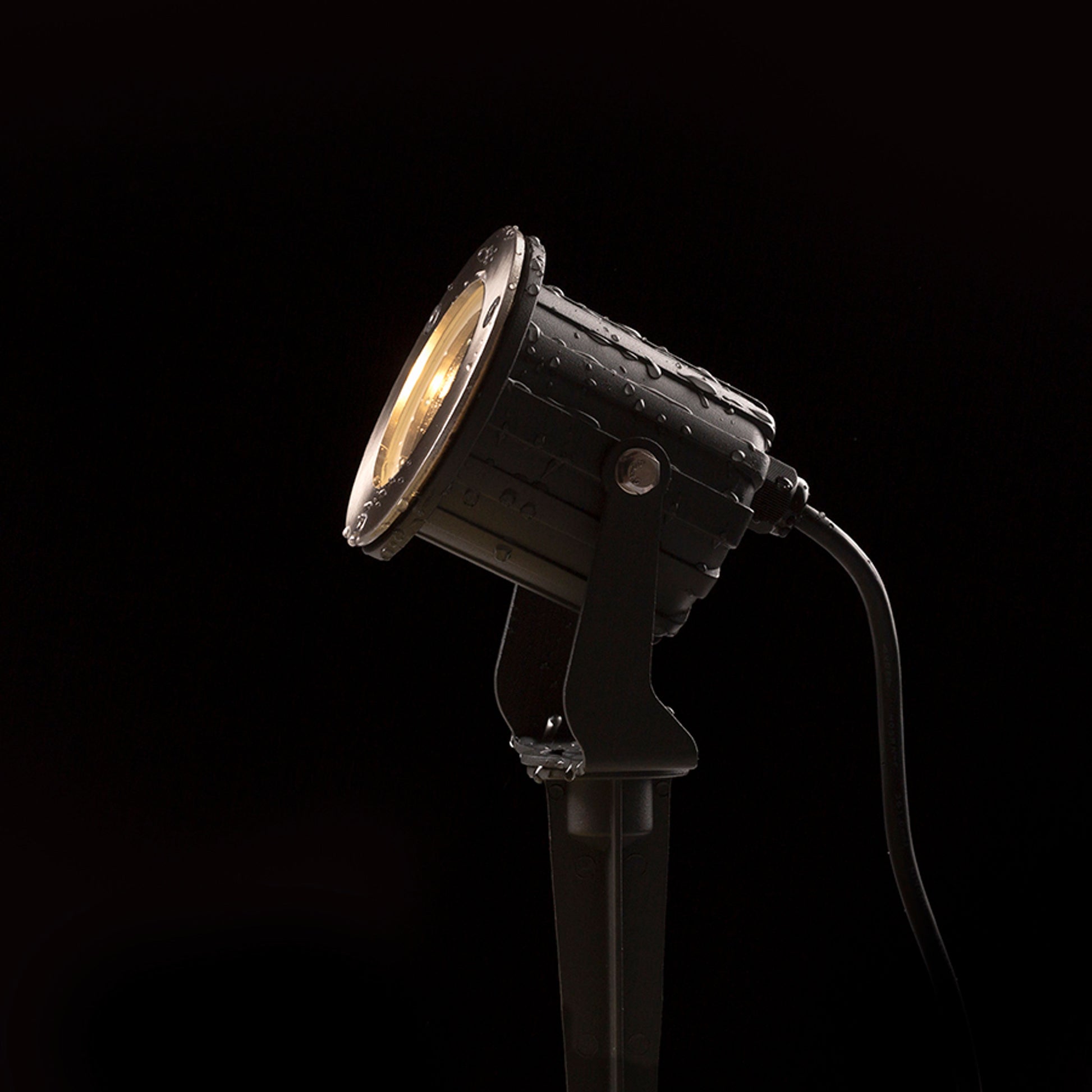 RENDL outdoor lamp BLUESTAR on spike anthracite grey  230V LED GU10 8W IP65 R13630 2