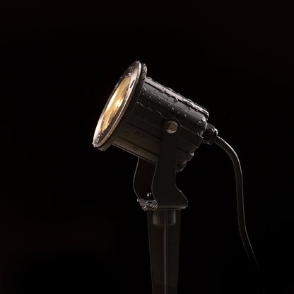 RENDL outdoor lamp BLUESTAR on spike anthracite grey  230V LED GU10 8W IP65 R13630 2