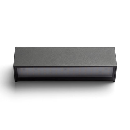 RENDL outdoor lamp CAMARGUE wall anthracite grey satinated glass 230V LED 6W IP65 3000K R13641 2