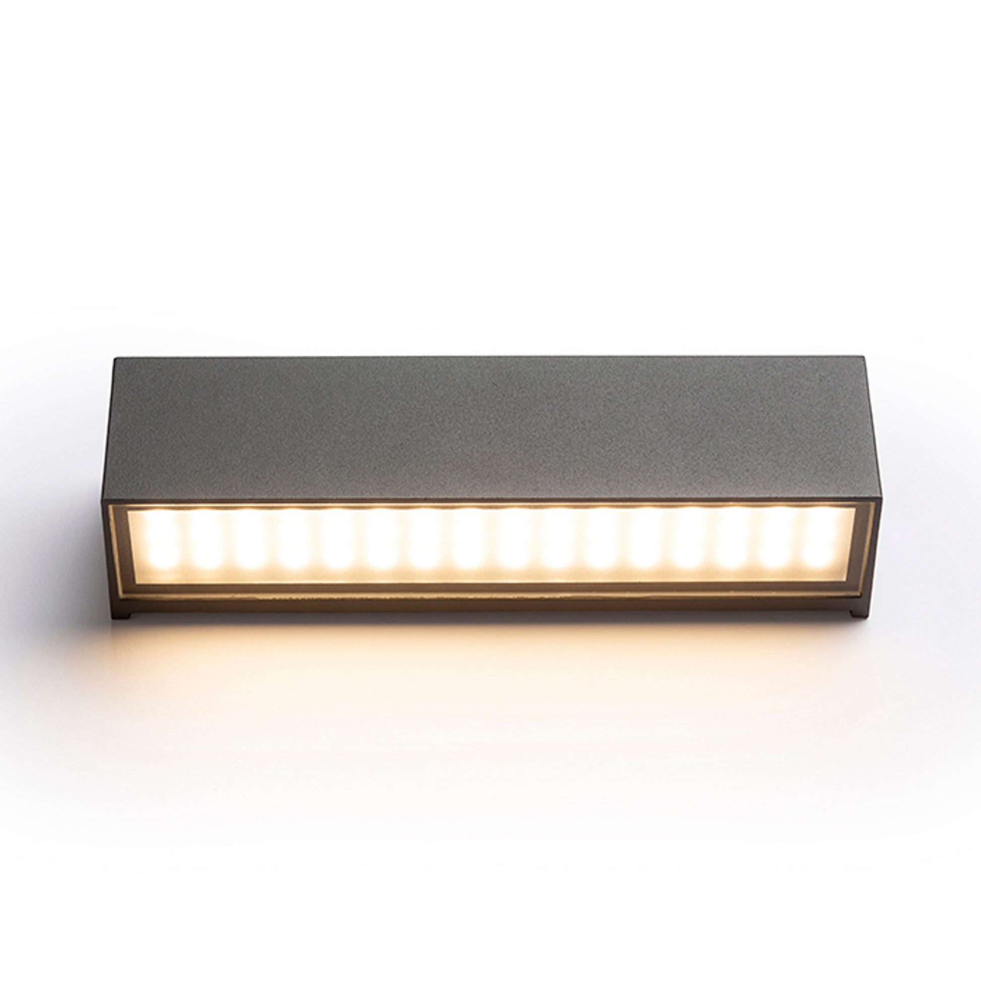 RENDL outdoor lamp CAMARGUE wall anthracite grey satinated glass 230V LED 6W IP65 3000K R13641 5