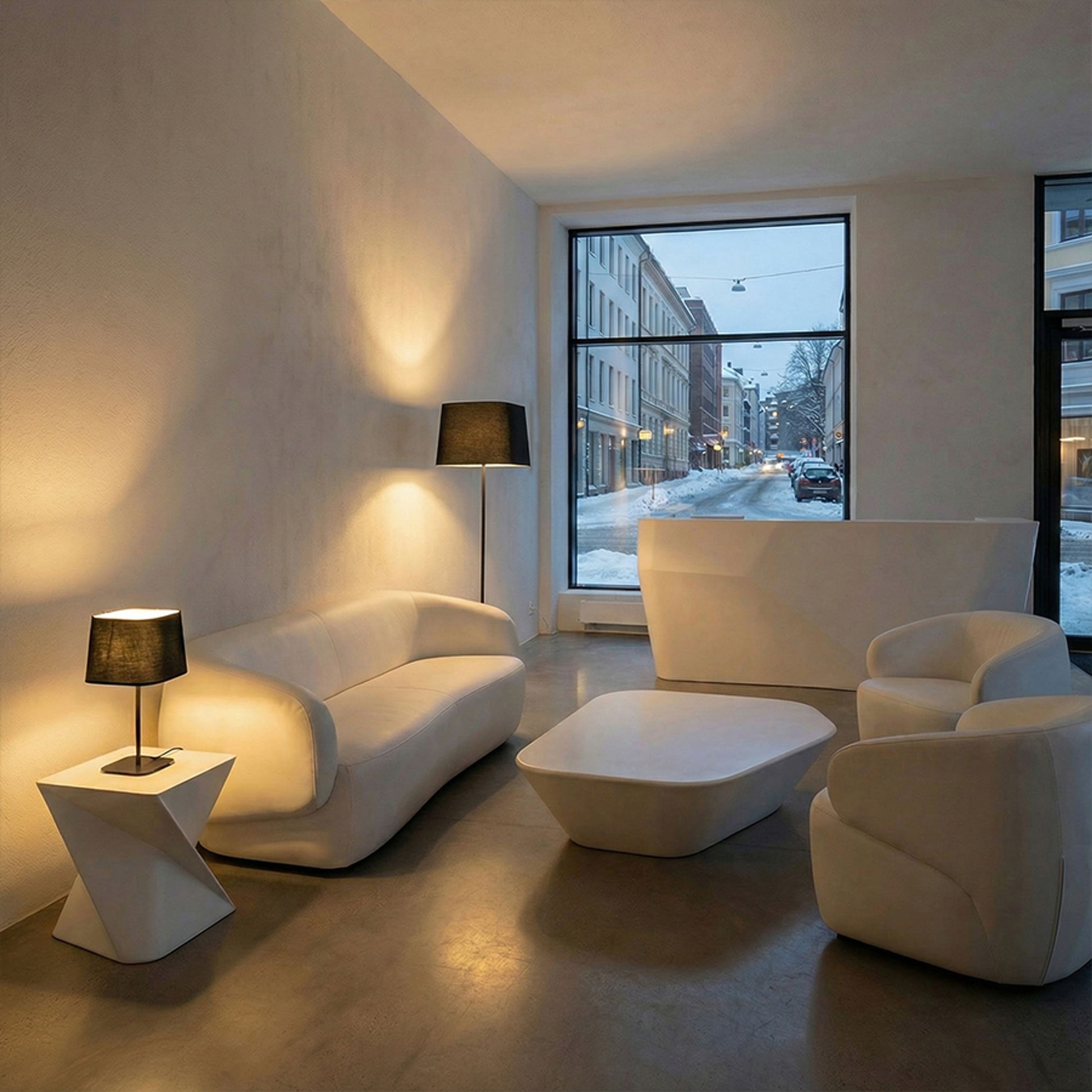 RENDL floor lamp PERTH floor black/black  230V LED E27 15W R13666 8