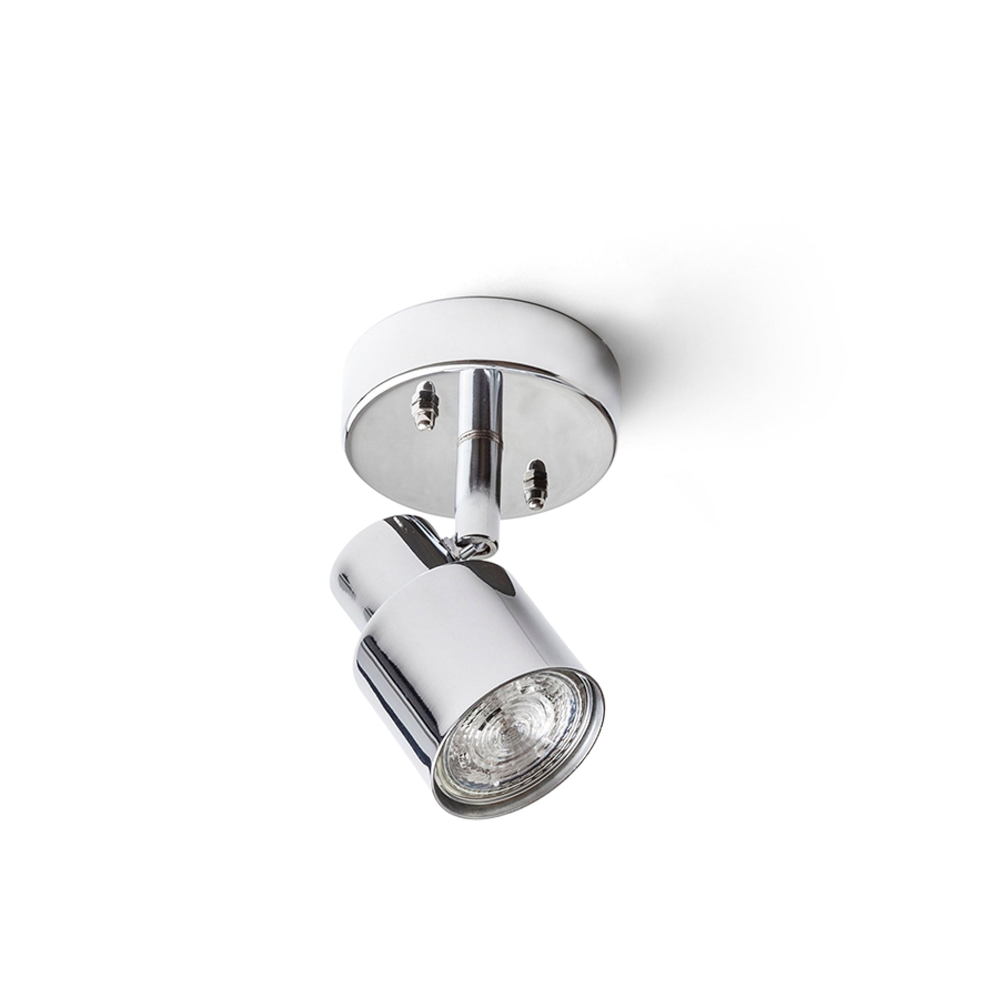 RENDL spotlight VALTO I wall  chrome 230V GU10 LED 5W IP44 R13696 5