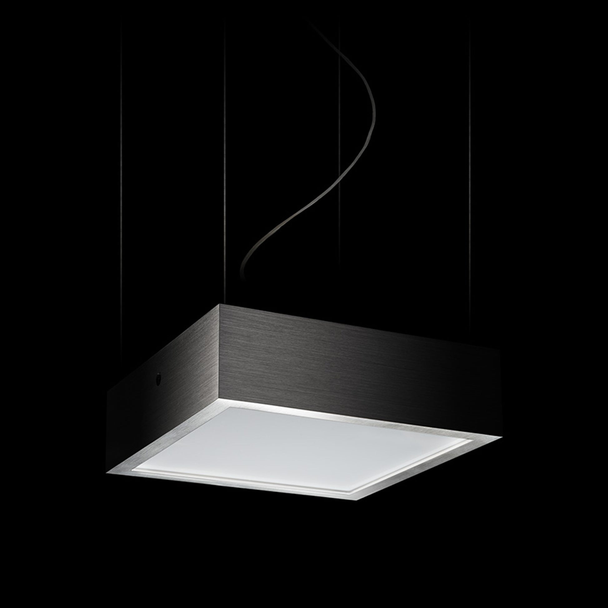 RENDL pendant lamp STRUCTURAL LED 20x20 pendant  brushed aluminum 230V LED 12W  3000K R13709 2