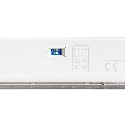 RENDL 3-circuit track system FLATLINE 150 for 3-circuit tracks white 230V LED 50W 90° 3000K R13732 4