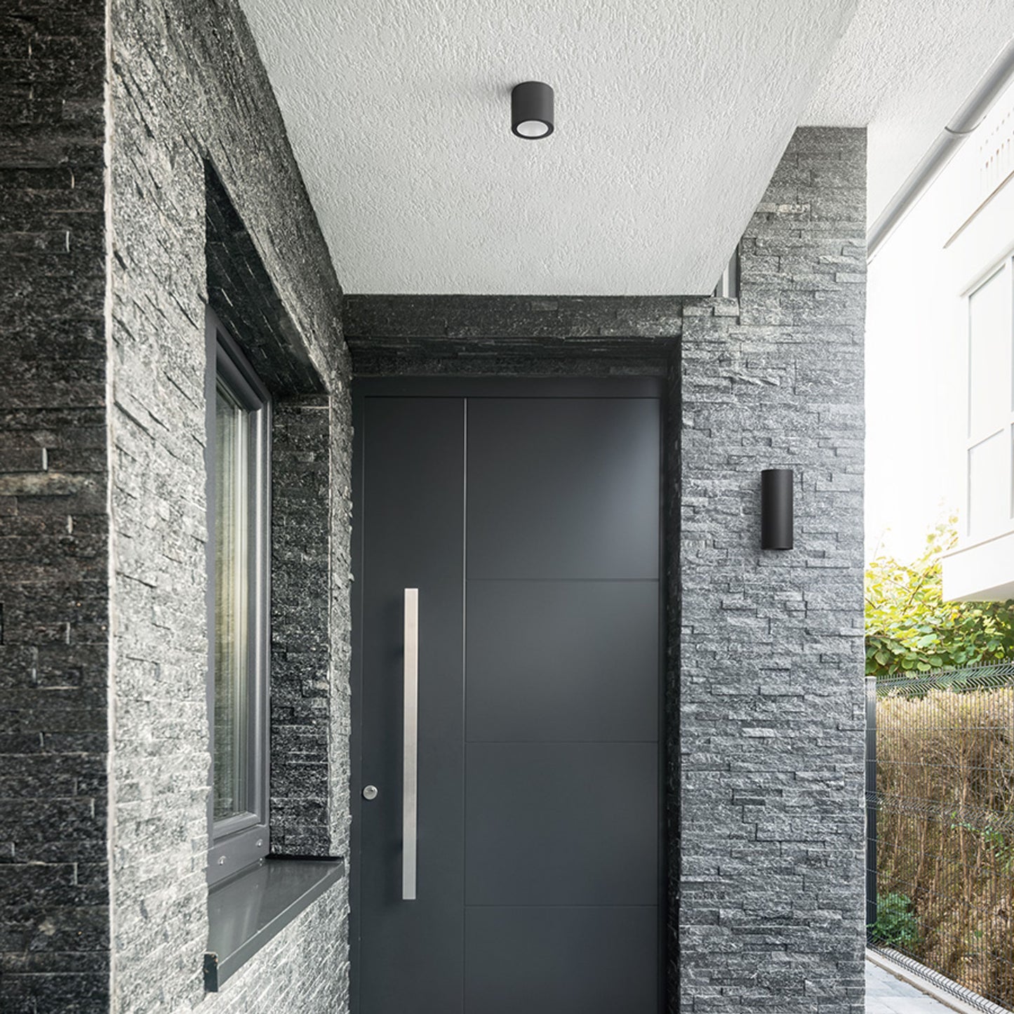 RENDL outdoor lamp BEJA II wall anthracite grey  230V LED 2x9W 24° IP65  3000K R13757 2