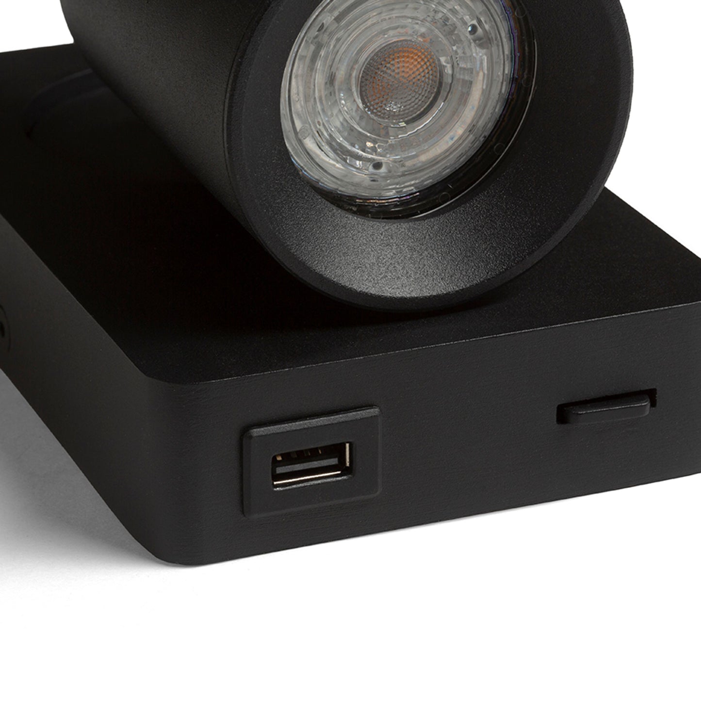 RENDL spotlight VOLTERA USB wall black  230V LED GU10 9W R13764 10