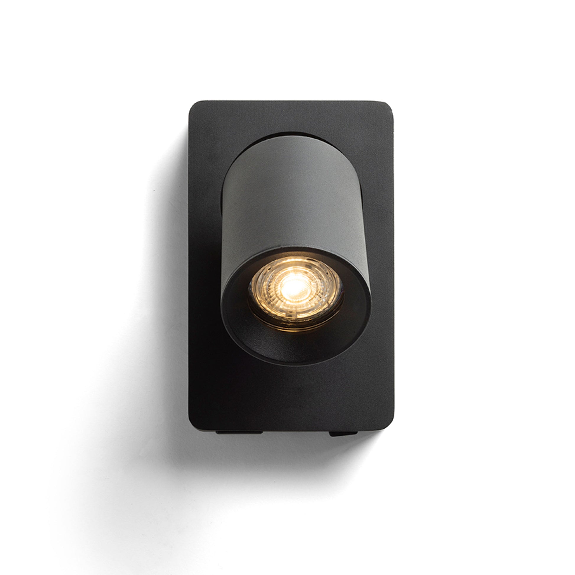 RENDL spotlight VOLTERA USB wall black  230V LED GU10 9W R13764 3
