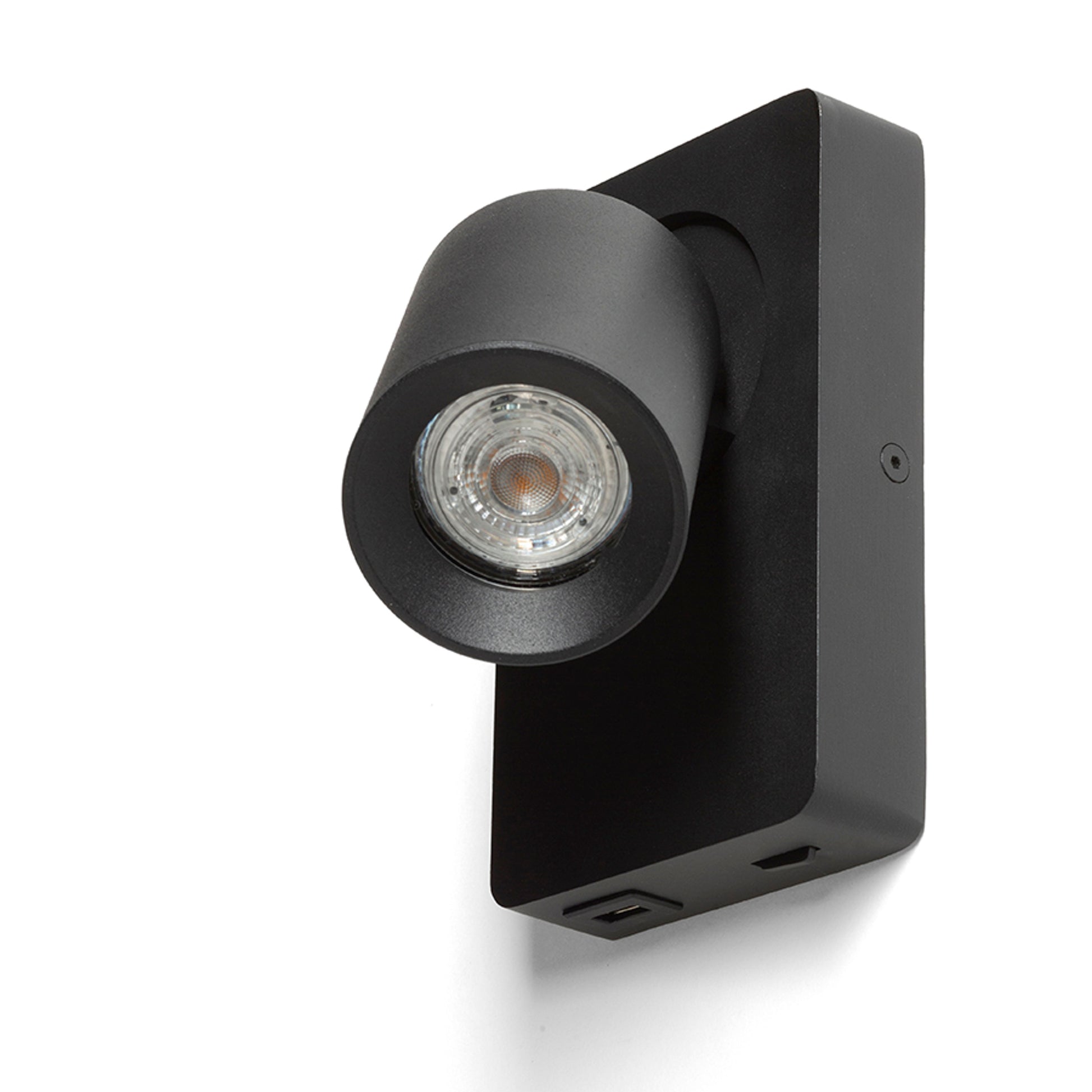 RENDL spotlight VOLTERA USB wall black  230V LED GU10 9W R13764 4