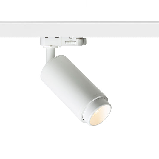 RENDL 3-circuit track system OPTIMUS for 3-circuit tracks white 230V LED GU10 9W 10 50° R13783 1