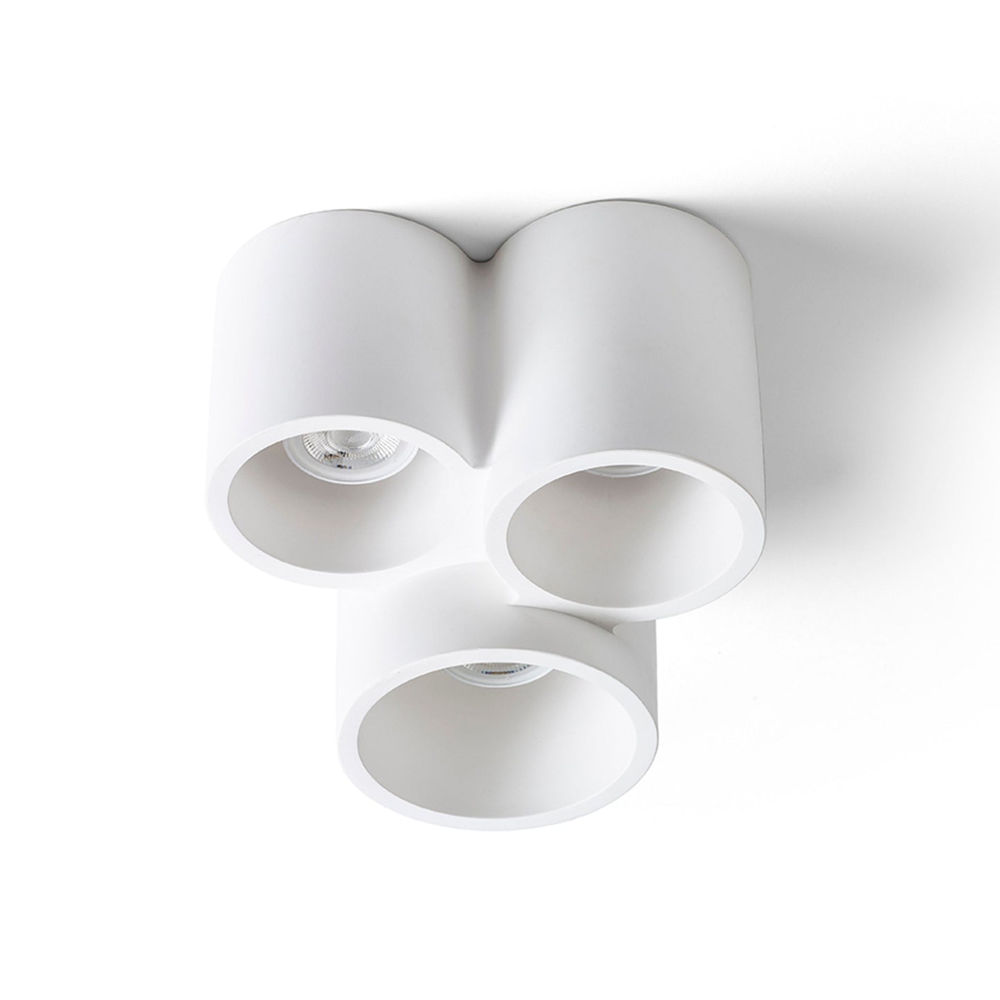 RENDL surface mounted lamp GINA III ceiling plaster 230V LED GU10 3x5W R13789 7