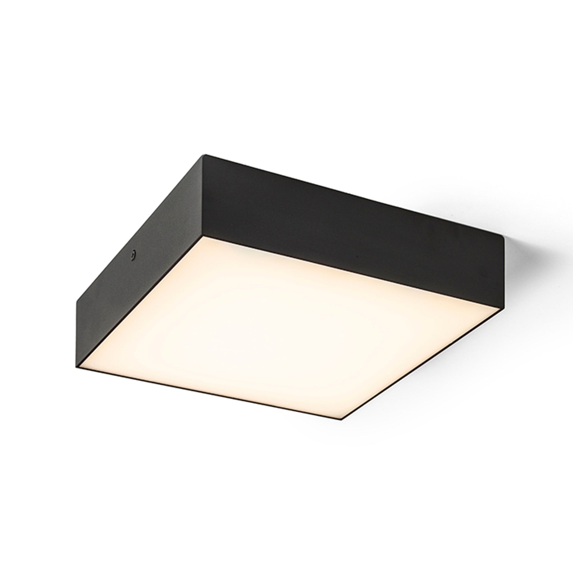 RENDL surface mounted lamp LARISA SQ 22 DIMM ceiling black 230V LED 20W 3000K R13939 2