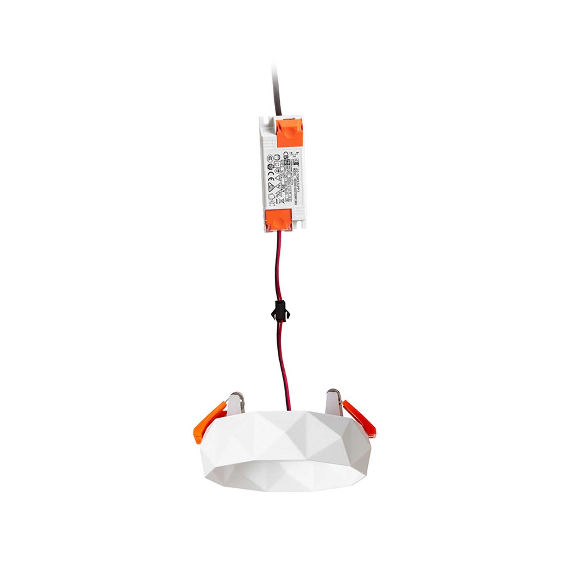 RENDL recessed light MARENGA RD5 28 recessed white Eco PLA 230V LED 6W  3000K R14006 7