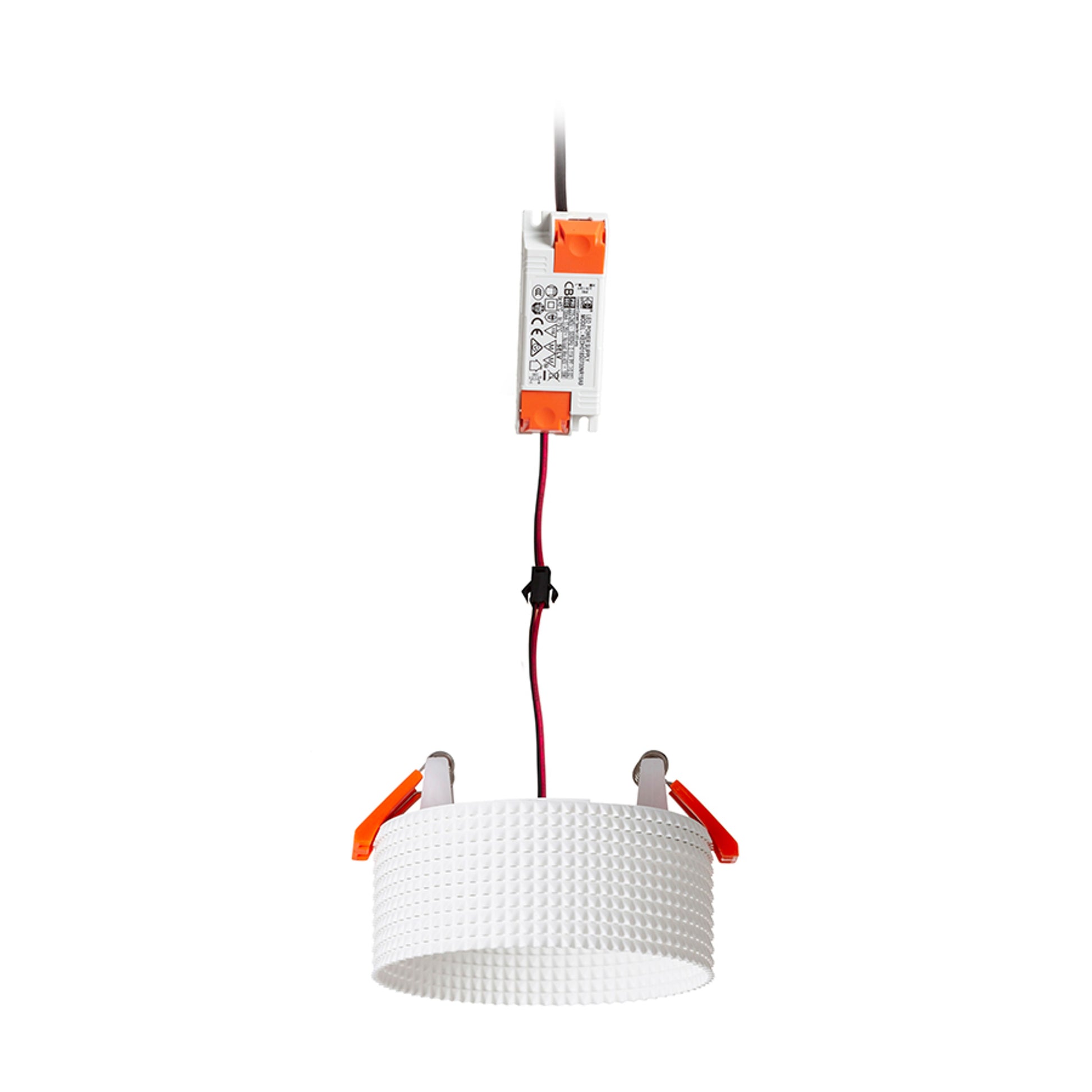 RENDL recessed light MARENGA RB1 40 recessed white Eco PLA 230V LED 6W  3000K R14011 5