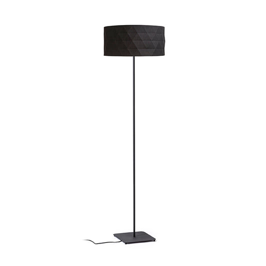 RENDL floor lamp CORTINA/JAKARANDA floor black/black textile/metal 230V LED E27 15W R14072 1