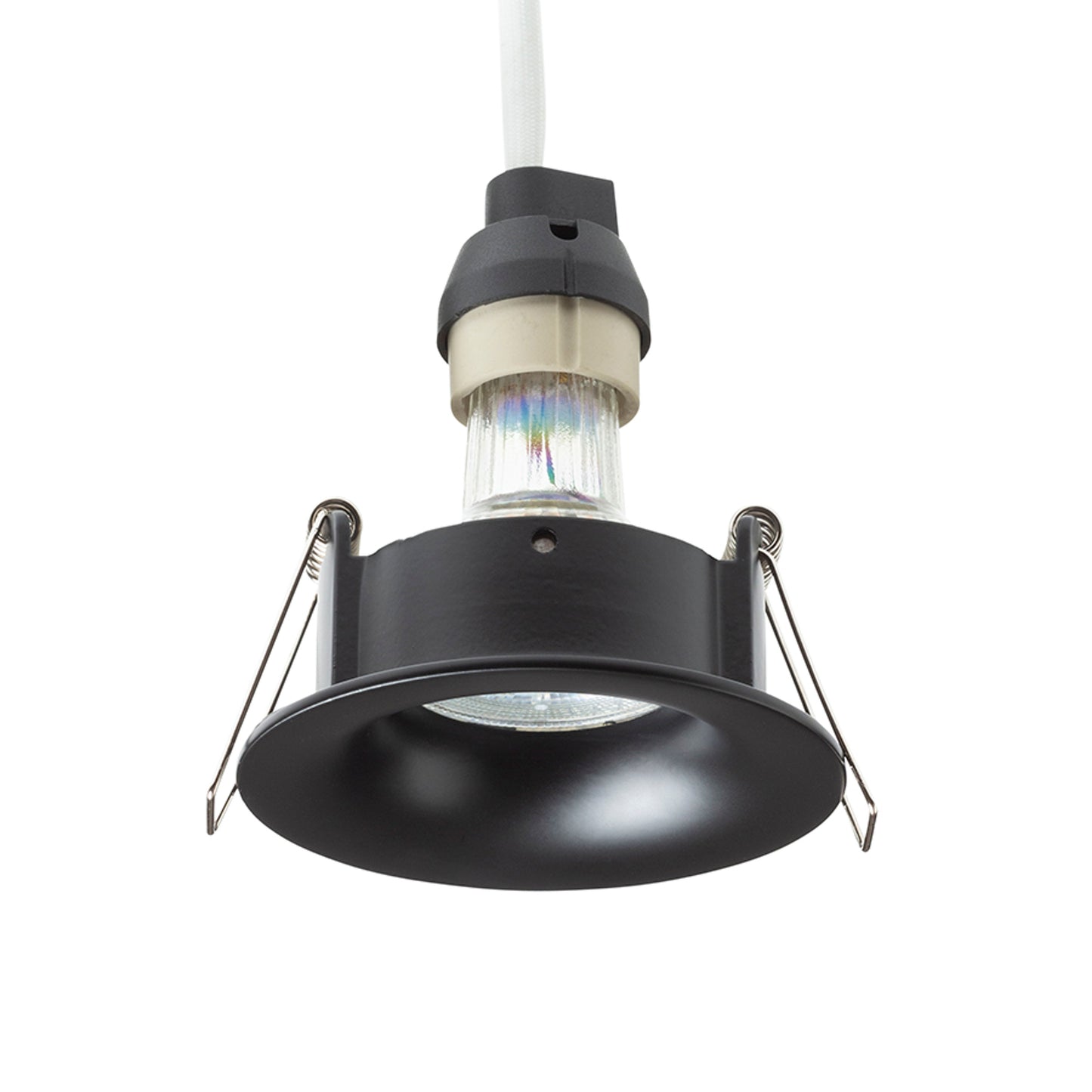 RENDL recessed light ISLA recessed black  230V LED GU10 7W IP65 R14101 3