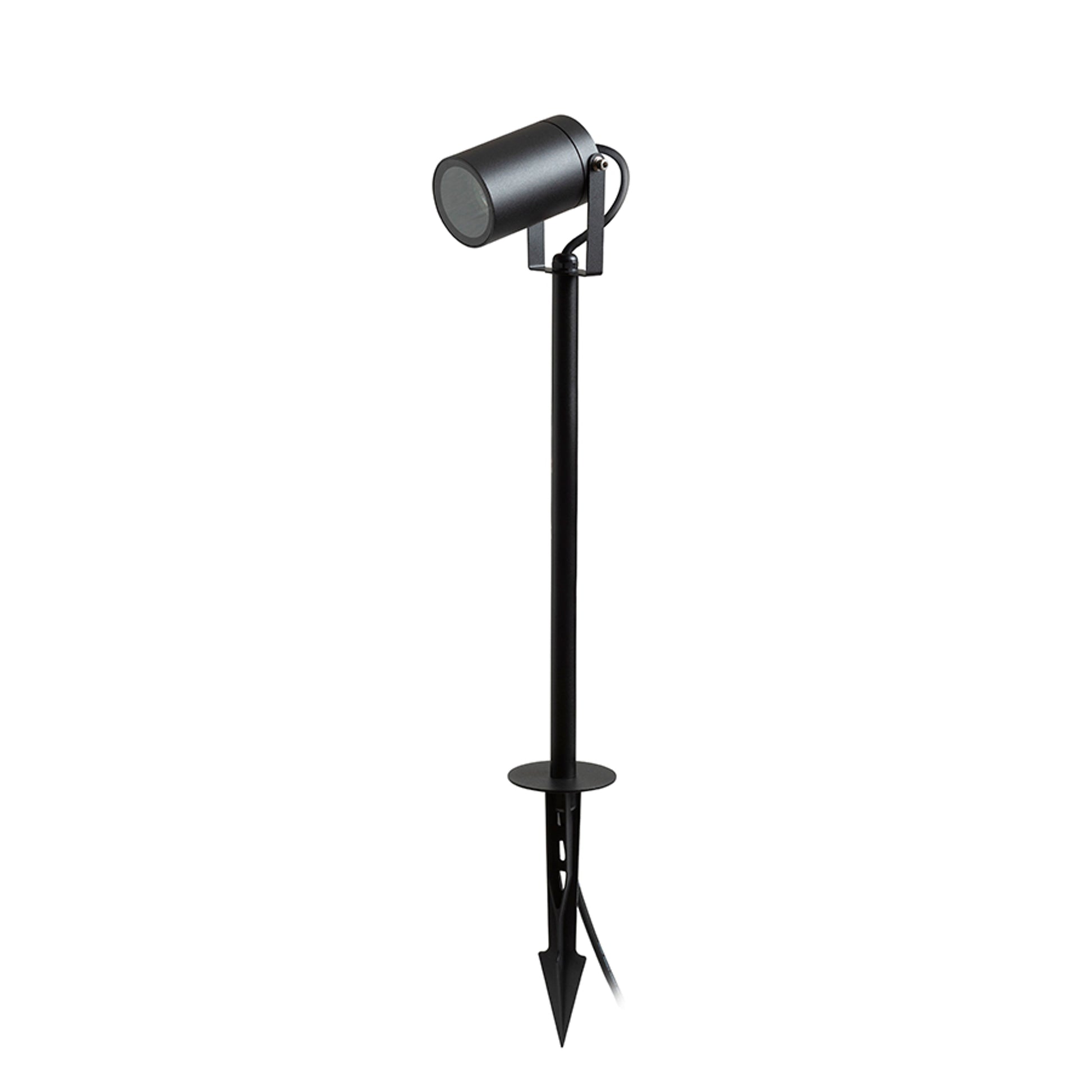 RENDL outdoor lamp NAVONA 47 on spike anthracite grey 230V LED GU10 8W IP65 R14138 3
