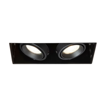 RENDL recessed light ELECTRA II GU10 frameless black 230V LED GU10 8W R14168 2