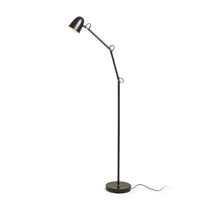 RENDL floor lamp DANNY floor black brass 230V LED E14 5W R14190 5