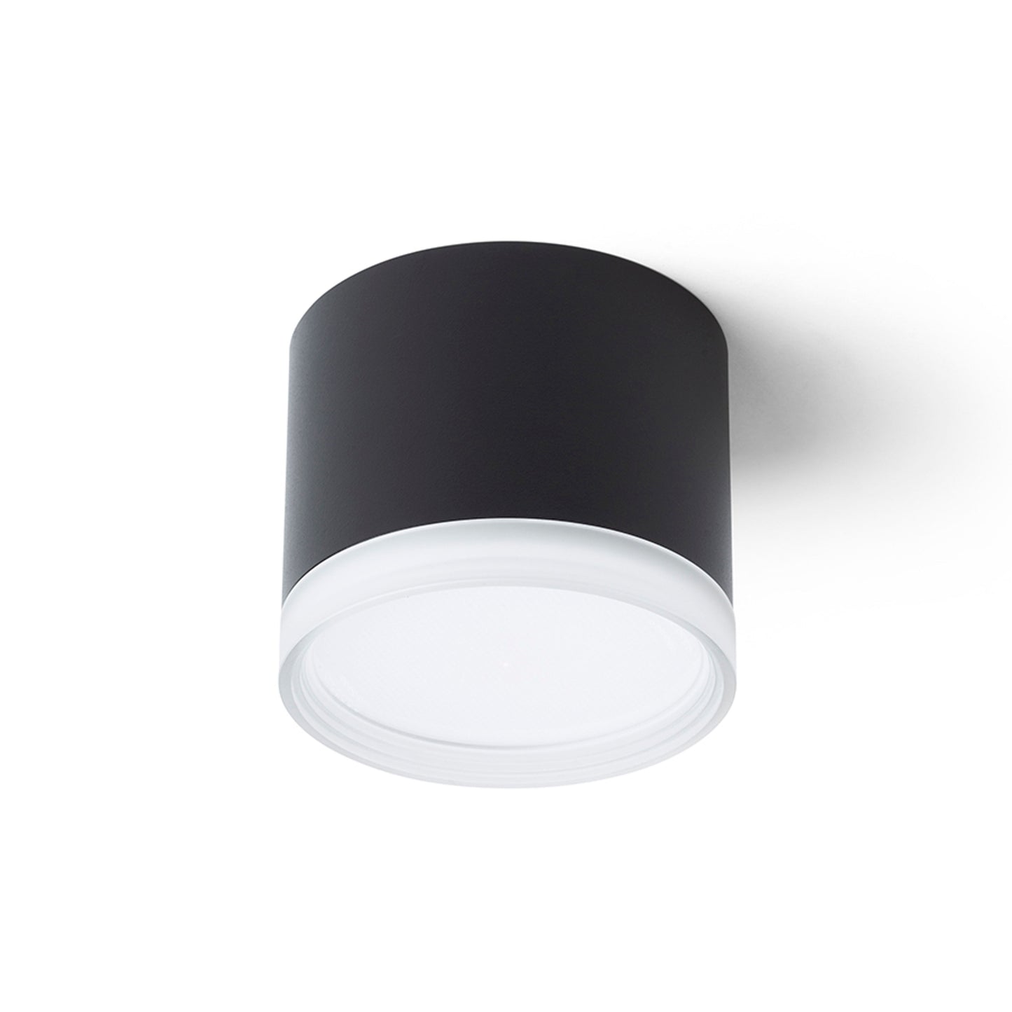 RENDL surface mounted lamp MEMA ceiling black satinated acrylic 230V LED GX53 7W R14222 3