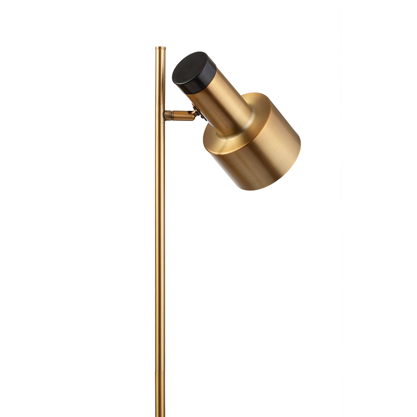 RENDL floor lamp DIVINA floor brass/black marble decor 230V E27 5W R14262 5