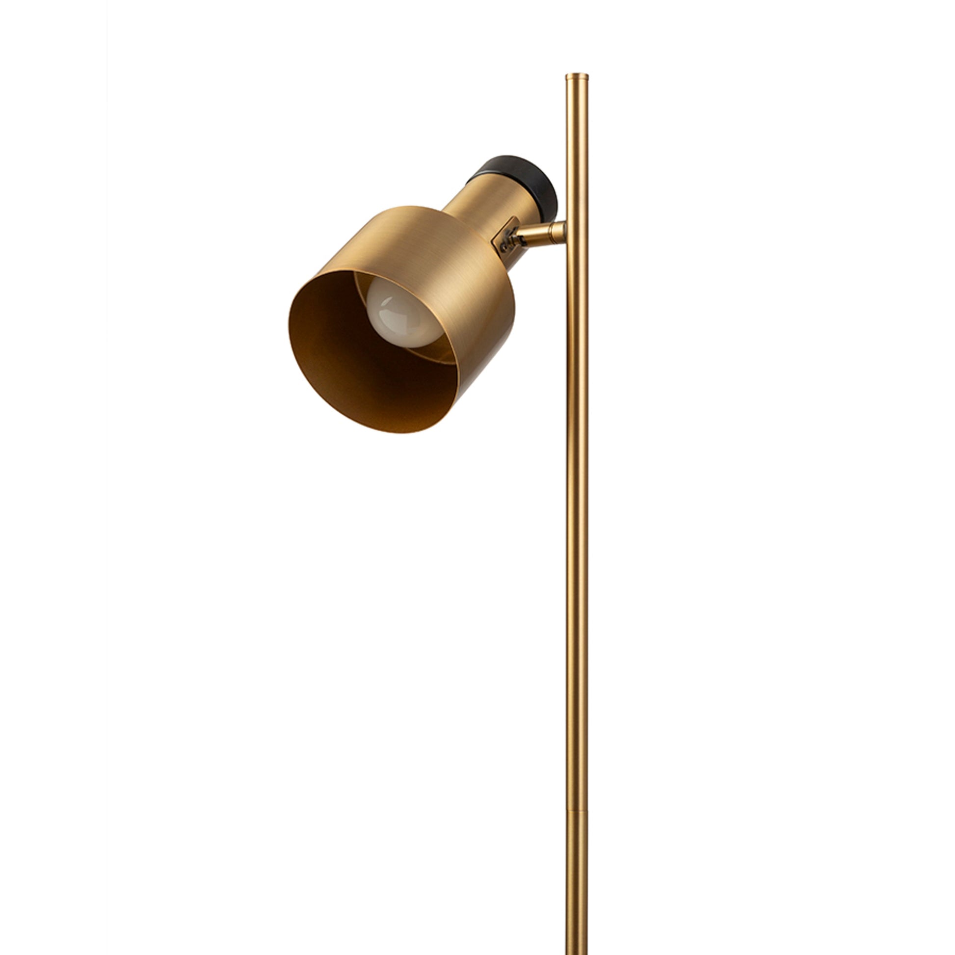 RENDL floor lamp DIVINA floor brass/black marble decor 230V E27 5W R14262 8