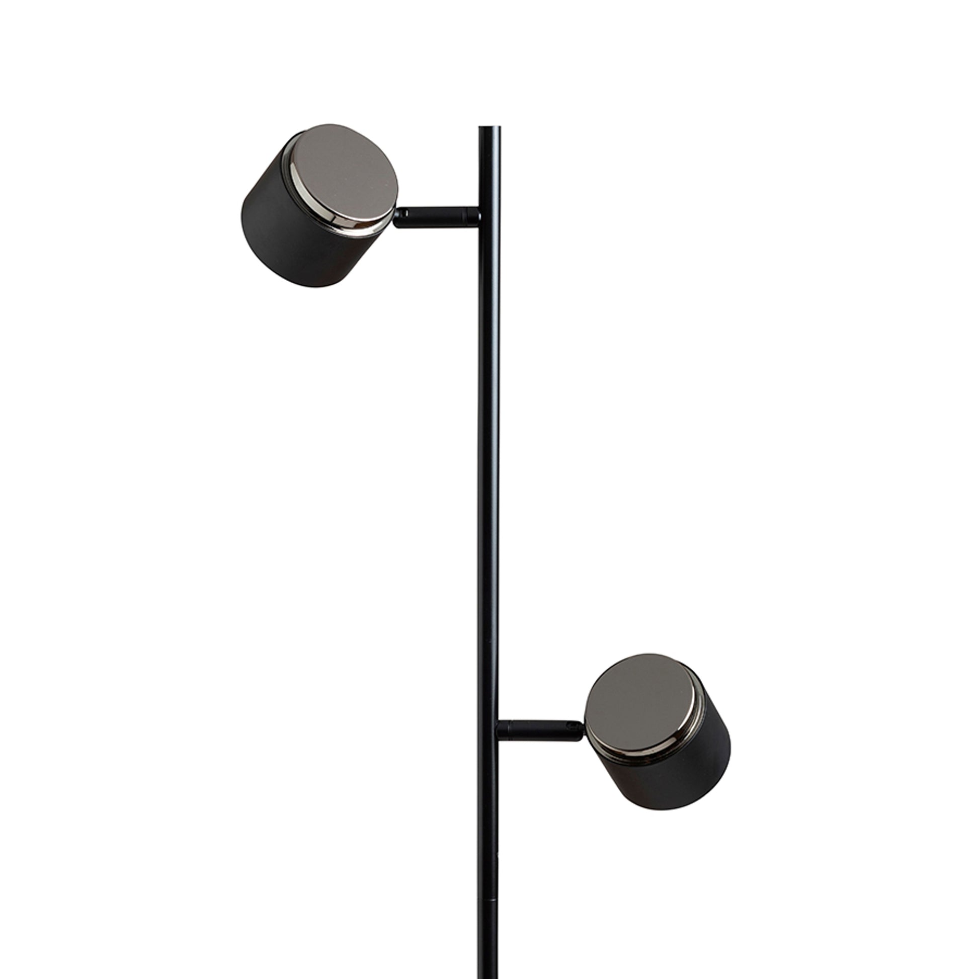 RENDL floor lamp NOVA II floor black chrome/frosted acrylic 230V LED 2x3.5W 3000K R14277 4