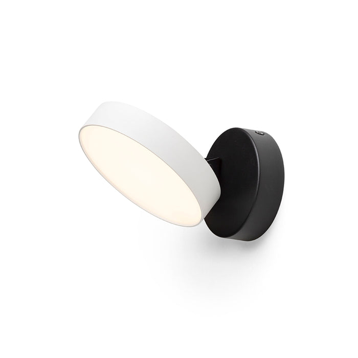 RENDL spotlight ARETHA surface mounted white/black  230V LED 12W  3000K R14421 1