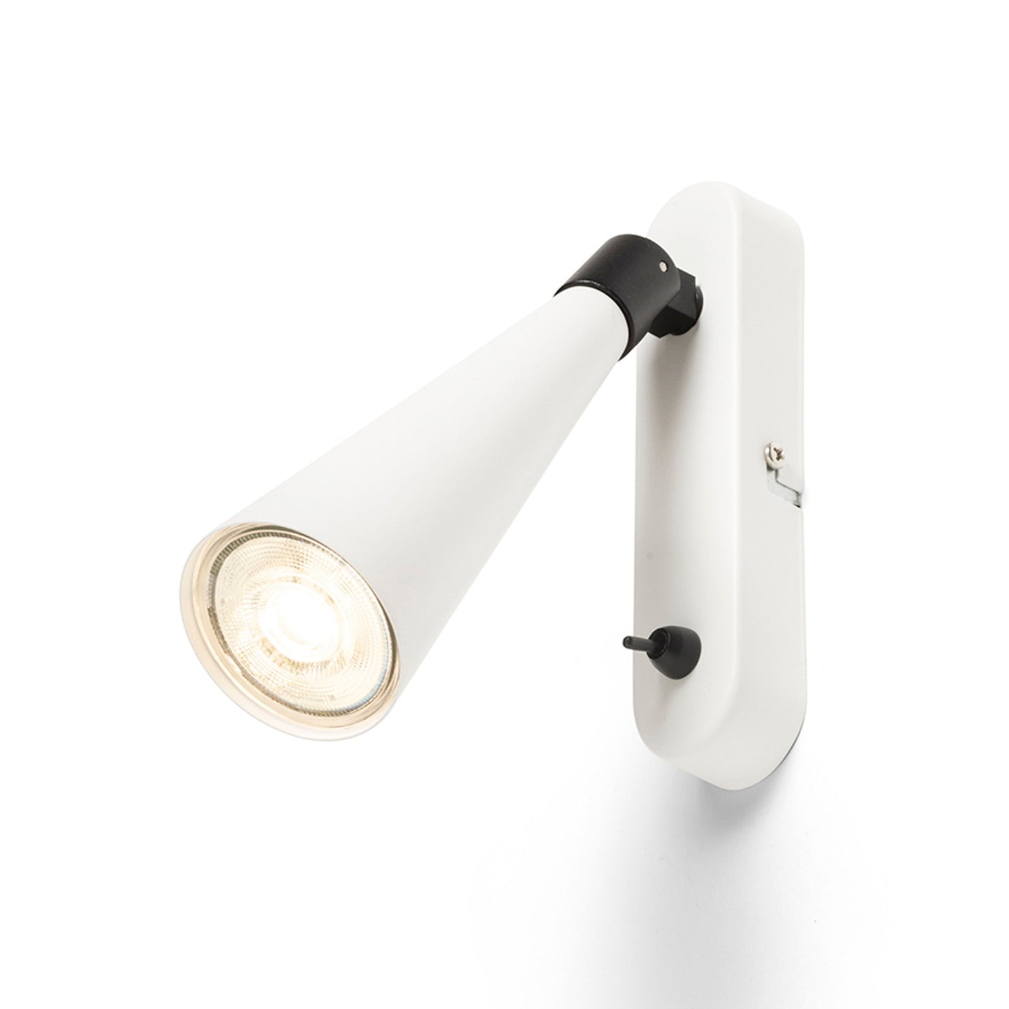 RENDL spotlight ALEXIS wall white/black  230V LED GU10 5W R14465 1