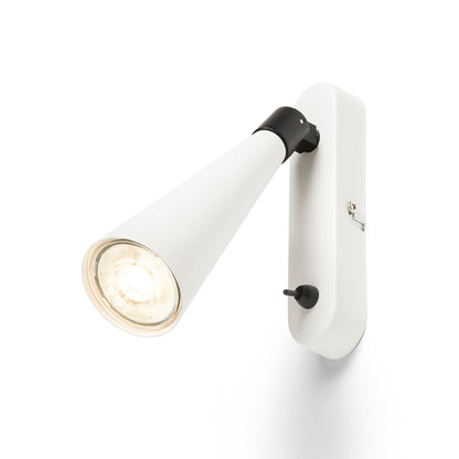 RENDL spotlight ALEXIS wall white/black  230V LED GU10 5W R14465 1