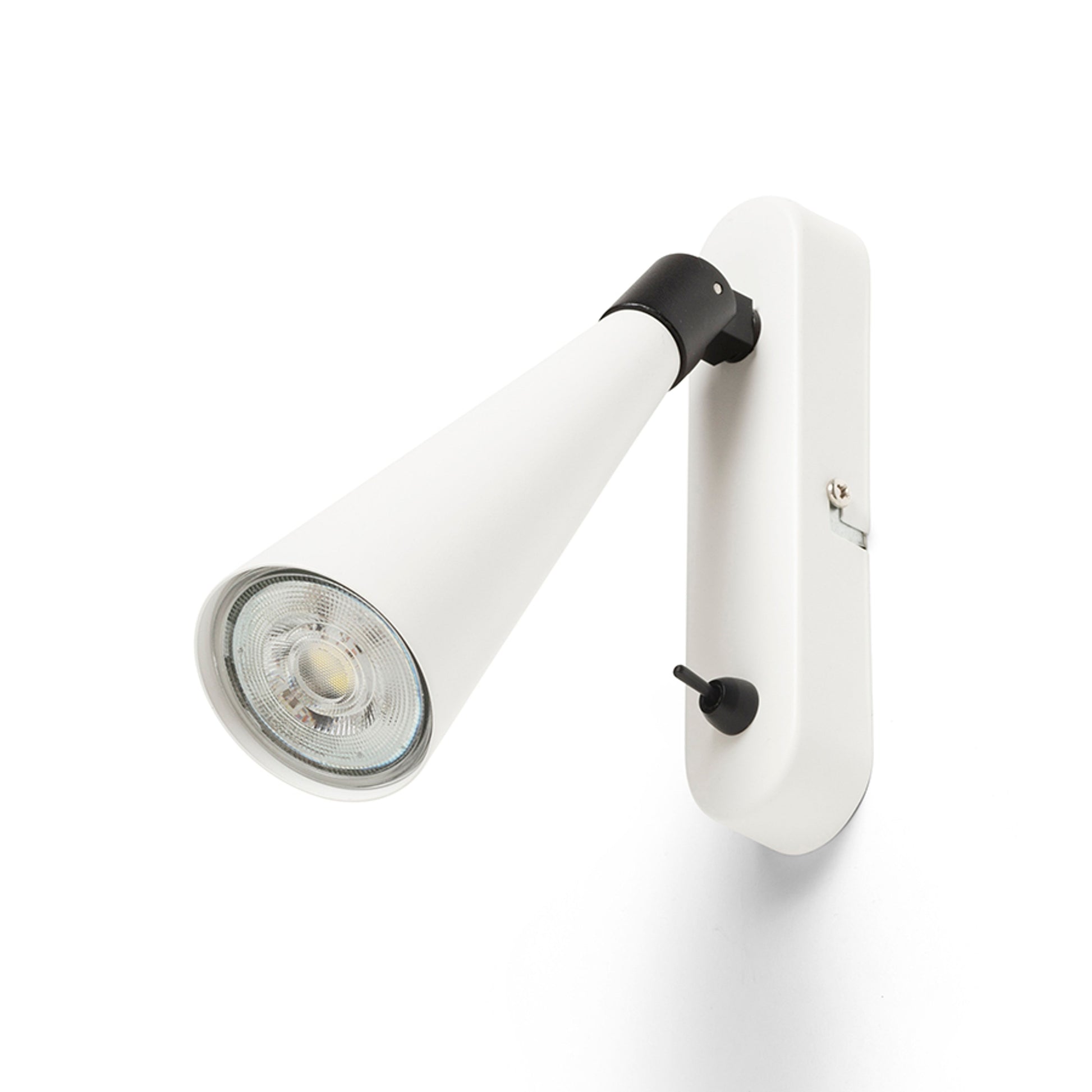 RENDL spotlight ALEXIS wall white/black  230V LED GU10 5W R14465 4