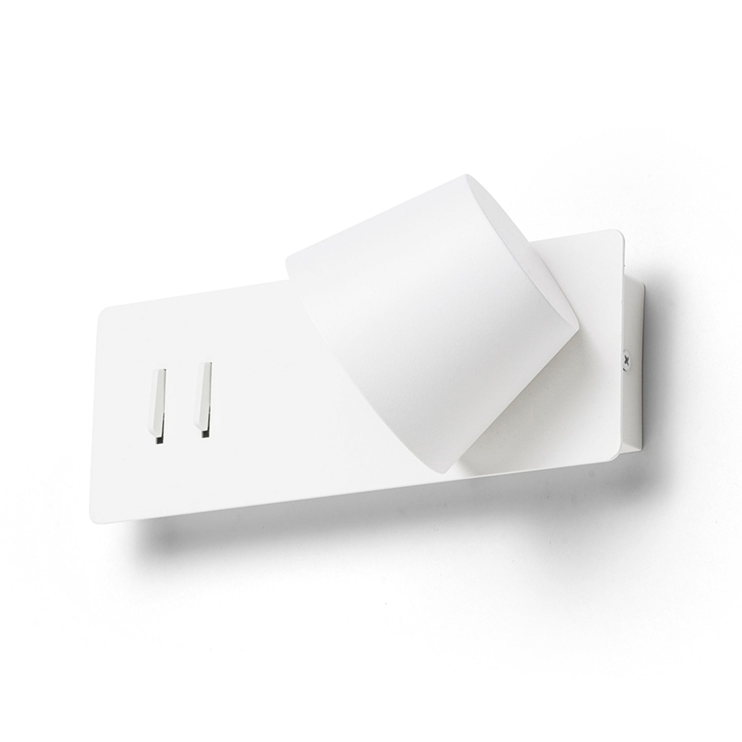 RENDL spotlight AMADEUS wall with backlighting white  230V LED 4+6W  3000K R14521 4