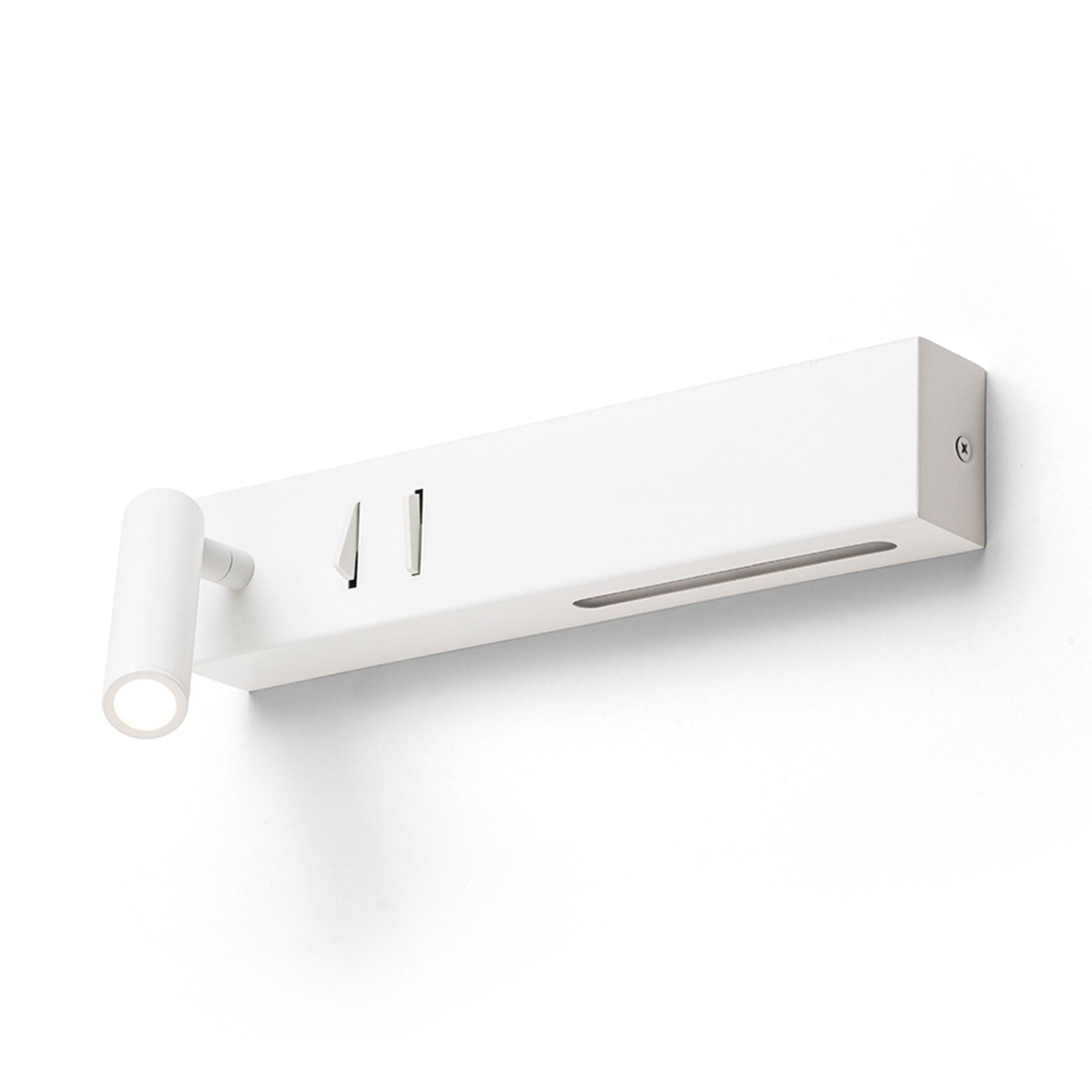 RENDL spotlight ODEON wall with backlighting white  230V LED 8+3W 30°  3000K R14523 5