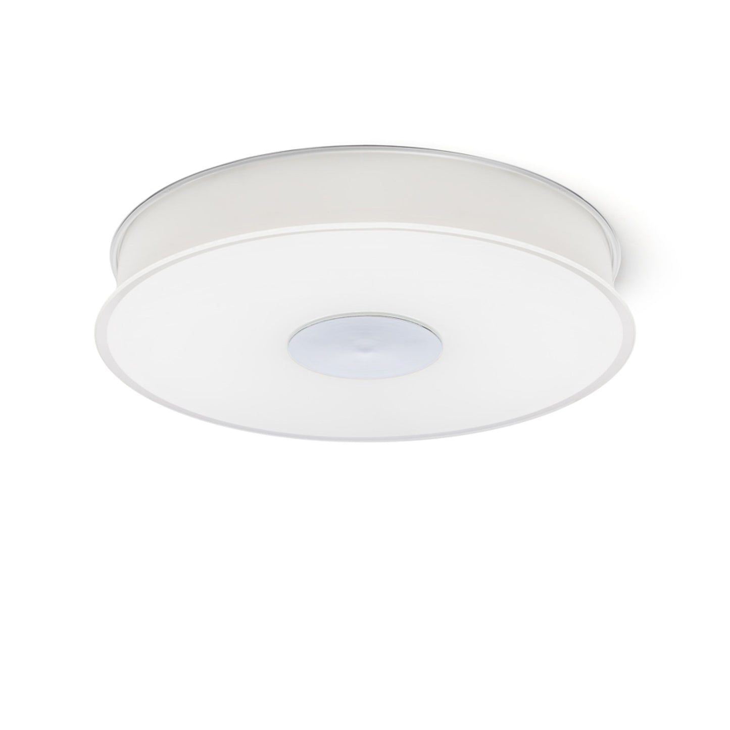 RENDL surface mounted lamp ASTERI LED ceiling  satinated glass/chrome 230V LED 35W  3000K R14549 1