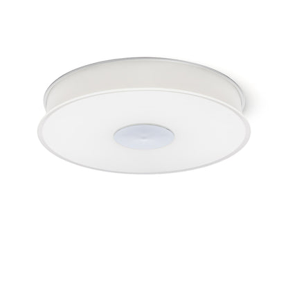 RENDL surface mounted lamp ASTERI LED ceiling  satinated glass/chrome 230V LED 35W  3000K R14549 1